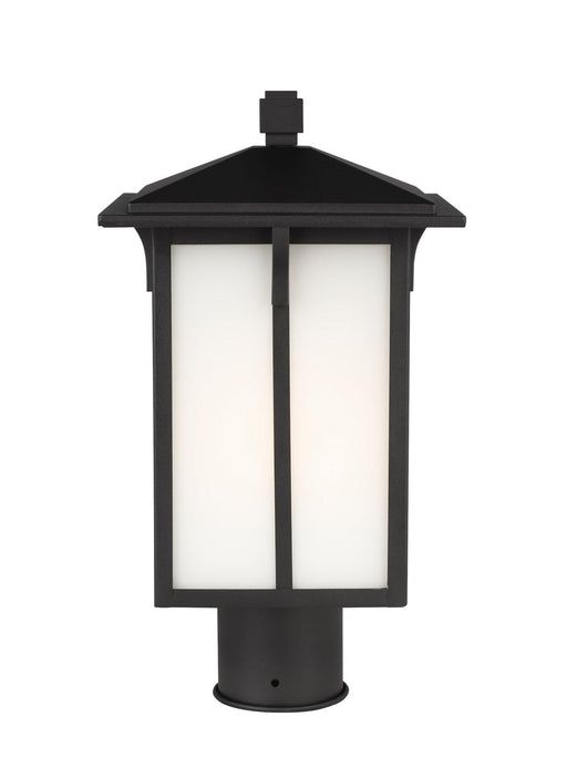 Myhouse Lighting Generation Lighting - 8252701EN3-12 - One Light Outdoor Post Lantern - Tomek - Black