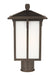 Myhouse Lighting Generation Lighting - 8252701EN3-71 - One Light Outdoor Post Lantern - Tomek - Antique Bronze