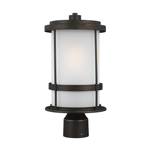 Myhouse Lighting Generation Lighting - 8290901-71 - One Light Outdoor Post Lantern - Wilburn - Antique Bronze