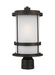 Myhouse Lighting Generation Lighting - 8290901EN3-71 - One Light Outdoor Post Lantern - Wilburn - Antique Bronze