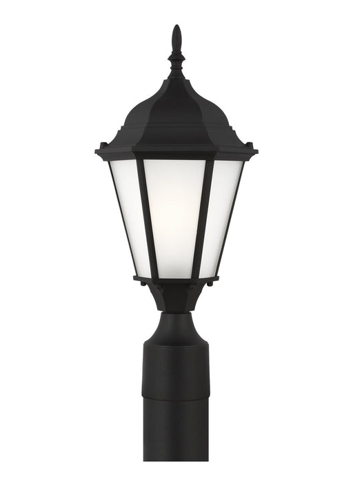 Myhouse Lighting Generation Lighting - 82941-12 - One Light Outdoor Post Lantern - Bakersville - Black