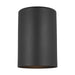 Myhouse Lighting Visual Comfort Studio - 8313801-12 - One Light Outdoor Wall Lantern - Outdoor Cylinders - Black