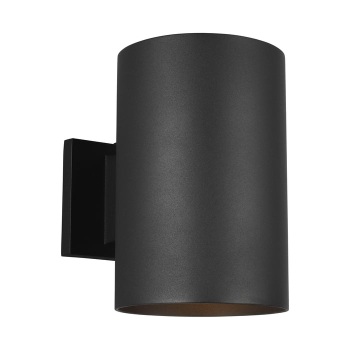 Myhouse Lighting Visual Comfort Studio - 8313901-12 - One Light Outdoor Wall Lantern - Outdoor Cylinders - Black