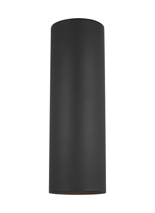 Myhouse Lighting Visual Comfort Studio - 8313902EN3-12 - Two Light Outdoor Wall Lantern - Outdoor Cylinders - Black