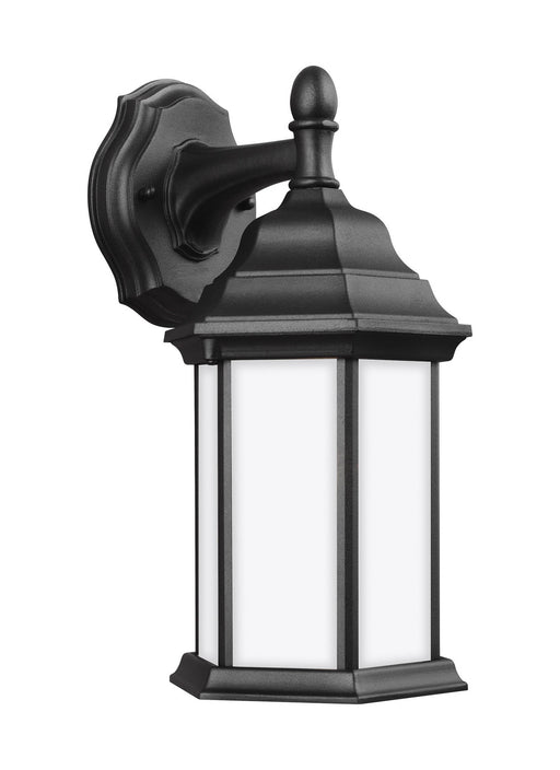 Myhouse Lighting Generation Lighting - 8338751-12 - One Light Outdoor Wall Lantern - Sevier - Black