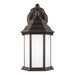 Myhouse Lighting Generation Lighting - 8338751-71 - One Light Outdoor Wall Lantern - Sevier - Antique Bronze