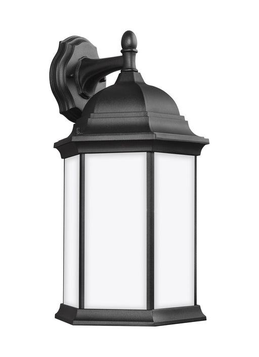 Myhouse Lighting Generation Lighting - 8438751-12 - One Light Outdoor Wall Lantern - Sevier - Black