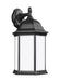 Myhouse Lighting Generation Lighting - 8438751-12 - One Light Outdoor Wall Lantern - Sevier - Black