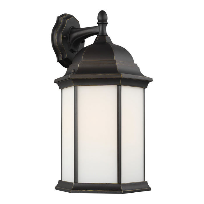 Myhouse Lighting Generation Lighting - 8438751-71 - One Light Outdoor Wall Lantern - Sevier - Antique Bronze