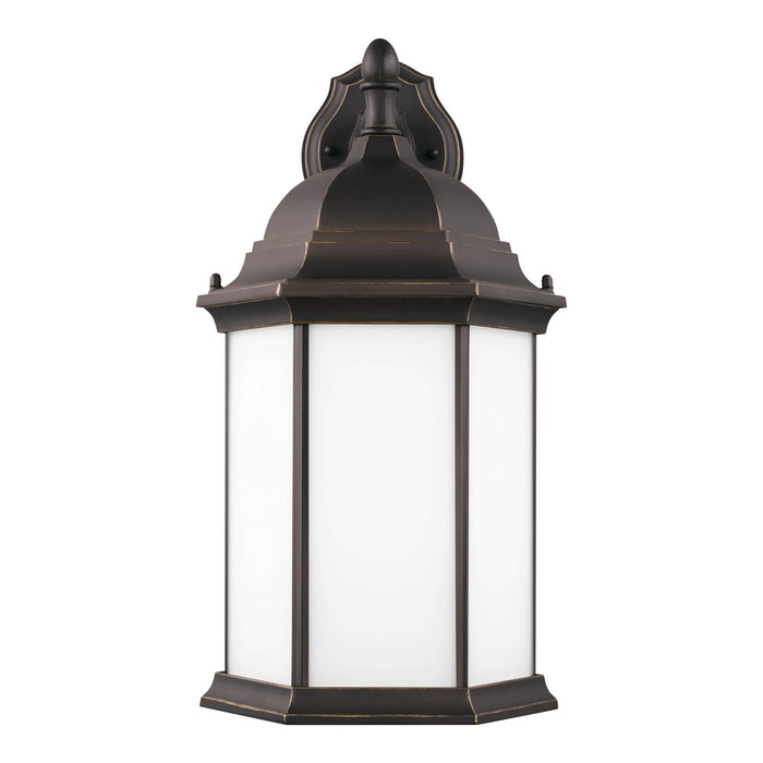 Myhouse Lighting Generation Lighting - 8438751-71 - One Light Outdoor Wall Lantern - Sevier - Antique Bronze