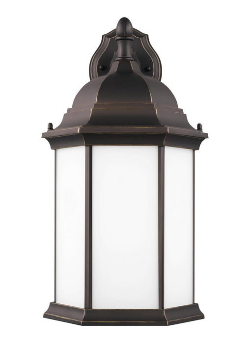 Myhouse Lighting Generation Lighting - 8438751EN3-71 - One Light Outdoor Wall Lantern - Sevier - Antique Bronze