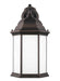 Myhouse Lighting Generation Lighting - 8438751EN3-71 - One Light Outdoor Wall Lantern - Sevier - Antique Bronze