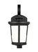 Myhouse Lighting Generation Lighting - 8519301-12 - One Light Outdoor Wall Lantern - Eddington - Black