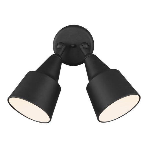 Myhouse Lighting Generation Lighting - 8560702-12 - Two Light Adjustable Swivel Flood Light - Flood Light - Black