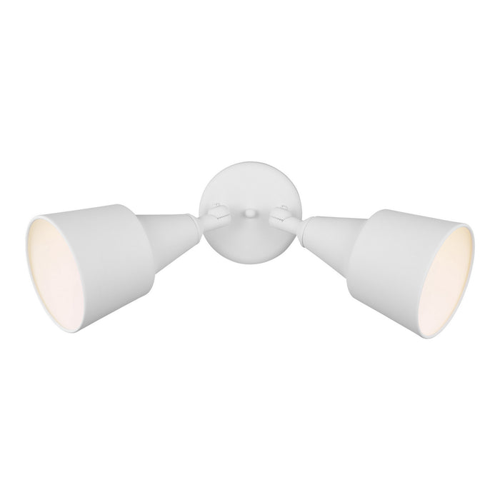 Myhouse Lighting Generation Lighting - 8560702-15 - Two Light Adjustable Swivel Flood Light - Flood Light - White