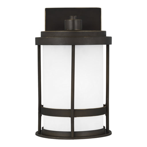 Myhouse Lighting Generation Lighting - 8590901D-71 - One Light Outdoor Wall Lantern - Wilburn - Antique Bronze