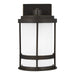 Myhouse Lighting Generation Lighting - 8590901D-71 - One Light Outdoor Wall Lantern - Wilburn - Antique Bronze