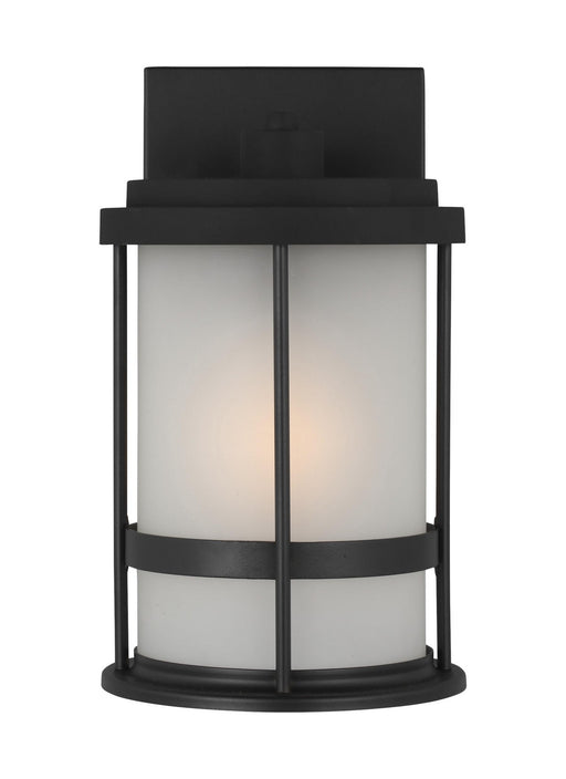 Myhouse Lighting Generation Lighting - 8590901EN3-12 - One Light Outdoor Wall Lantern - Wilburn - Black