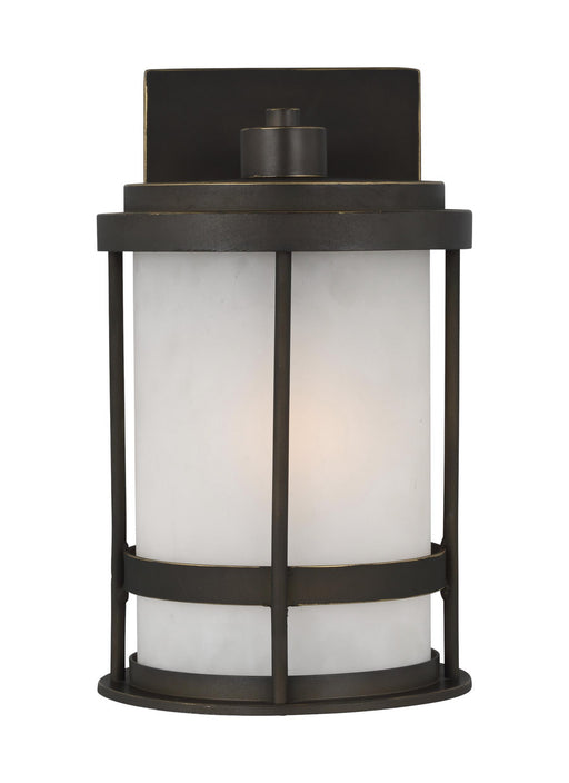 Myhouse Lighting Generation Lighting - 8590901EN3-71 - One Light Outdoor Wall Lantern - Wilburn - Antique Bronze