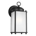 Myhouse Lighting Generation Lighting - 8593001-12 - One Light Outdoor Wall Lantern - New Castle - Black