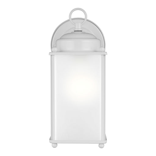 Myhouse Lighting Generation Lighting - 8593001-15 - One Light Outdoor Wall Lantern - New Castle - White