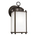 Myhouse Lighting Generation Lighting - 8593001-71 - One Light Outdoor Wall Lantern - New Castle - Antique Bronze