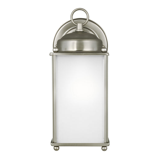 Myhouse Lighting Generation Lighting - 8593001-965 - One Light Outdoor Wall Lantern - New Castle - Antique Brushed Nickel