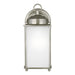 Myhouse Lighting Generation Lighting - 8593001-965 - One Light Outdoor Wall Lantern - New Castle - Antique Brushed Nickel