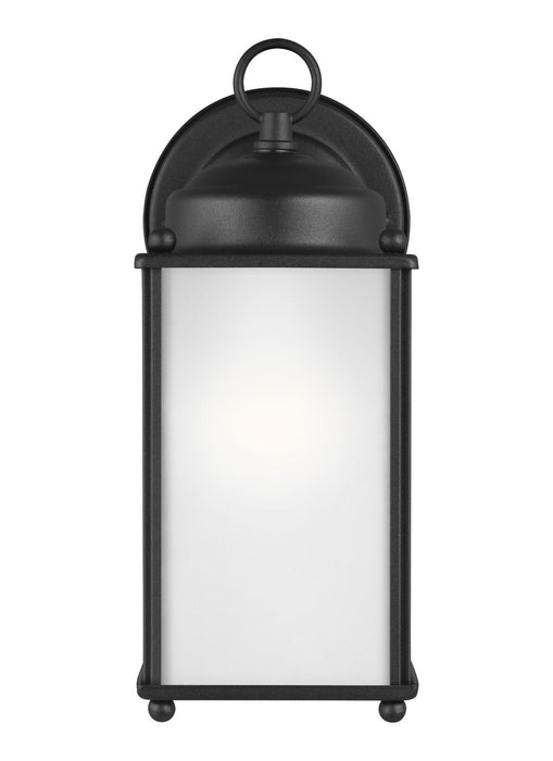 Myhouse Lighting Generation Lighting - 8593001EN3-12 - One Light Outdoor Wall Lantern - New Castle - Black