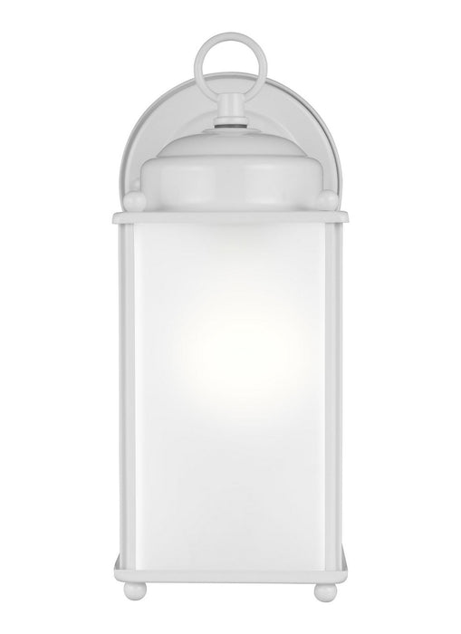 Myhouse Lighting Generation Lighting - 8593001EN3-15 - One Light Outdoor Wall Lantern - New Castle - White