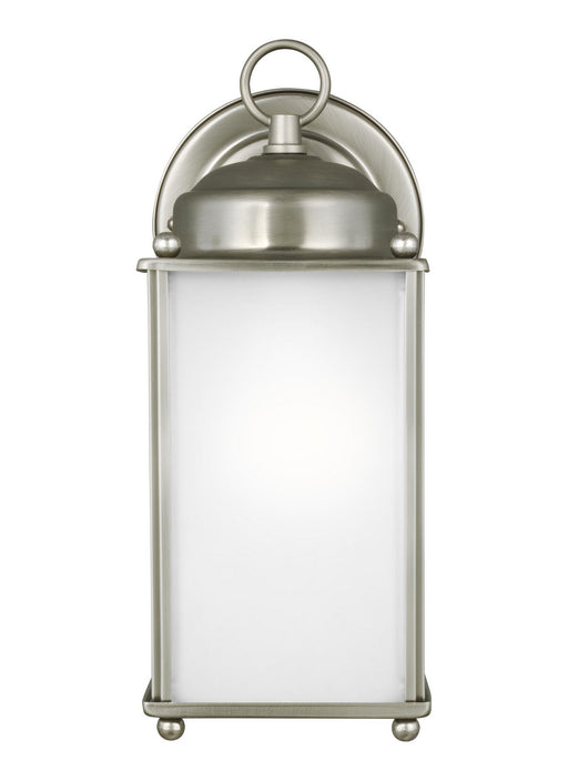 Myhouse Lighting Generation Lighting - 8593001EN3-965 - One Light Outdoor Wall Lantern - New Castle - Antique Brushed Nickel