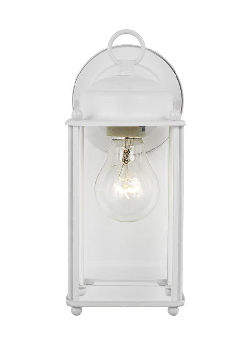 Myhouse Lighting Generation Lighting - 8593-15 - One Light Outdoor Wall Lantern - New Castle - White