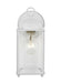 Myhouse Lighting Generation Lighting - 8593-15 - One Light Outdoor Wall Lantern - New Castle - White