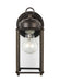 Myhouse Lighting Generation Lighting - 8593-71 - One Light Outdoor Wall Lantern - New Castle - Antique Bronze