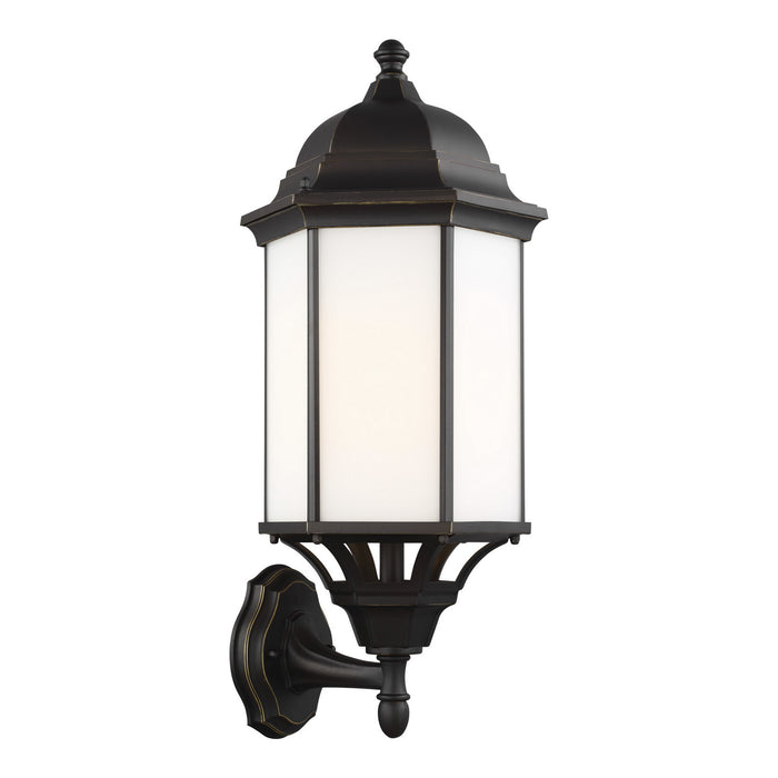 Myhouse Lighting Generation Lighting - 8638751-71 - One Light Outdoor Wall Lantern - Sevier - Antique Bronze