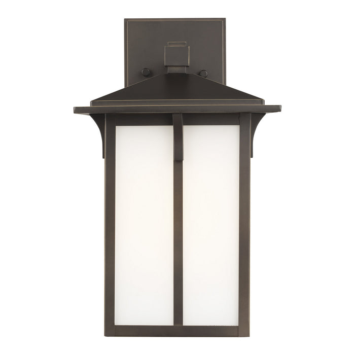 Myhouse Lighting Generation Lighting - 8652701-71 - One Light Outdoor Wall Lantern - Tomek - Antique Bronze