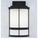 Myhouse Lighting Generation Lighting - 8690901-12 - One Light Outdoor Wall Lantern - Wilburn - Black