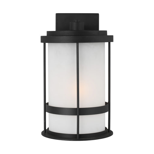 Myhouse Lighting Generation Lighting - 8690901-12 - One Light Outdoor Wall Lantern - Wilburn - Black