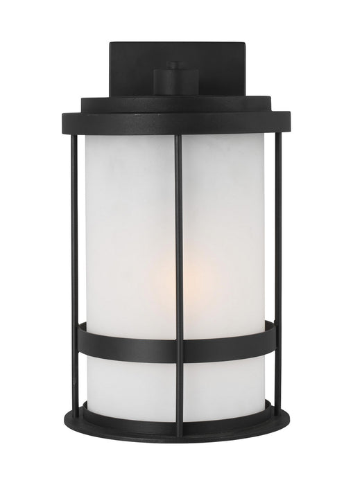 Myhouse Lighting Generation Lighting - 8690901EN3-12 - One Light Outdoor Wall Lantern - Wilburn - Black