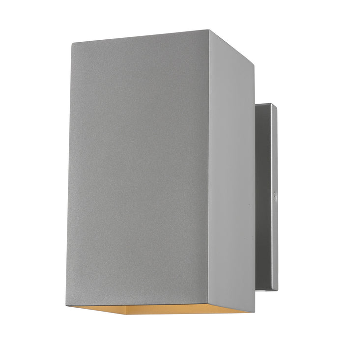 Myhouse Lighting Visual Comfort Studio - 8731701-753 - One Light Outdoor Wall Lantern - Pohl - Painted Brushed Nickel