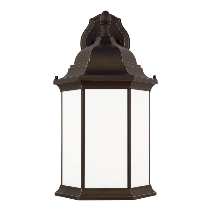 Myhouse Lighting Generation Lighting - 8738751-71 - One Light Outdoor Wall Lantern - Sevier - Antique Bronze