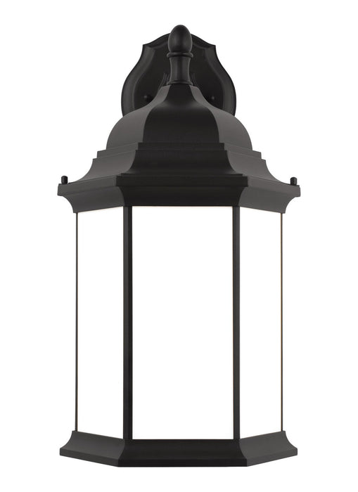 Myhouse Lighting Generation Lighting - 8738751EN3-12 - One Light Outdoor Wall Lantern - Sevier - Black