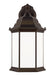 Myhouse Lighting Generation Lighting - 8738751EN3-71 - One Light Outdoor Wall Lantern - Sevier - Antique Bronze