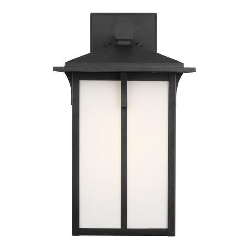 Myhouse Lighting Generation Lighting - 8752701-12 - One Light Outdoor Wall Lantern - Tomek - Black