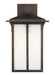 Myhouse Lighting Generation Lighting - 8752701EN3-71 - One Light Outdoor Wall Lantern - Tomek - Antique Bronze