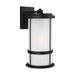 Myhouse Lighting Generation Lighting - 8790901-12 - One Light Outdoor Wall Lantern - Wilburn - Black