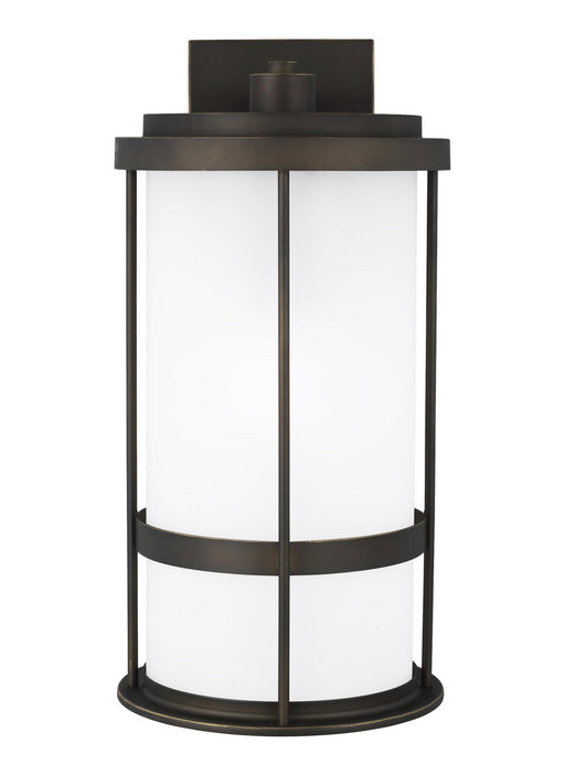 Myhouse Lighting Generation Lighting - 8790901DEN3-71 - One Light Outdoor Wall Lantern - Wilburn - Antique Bronze