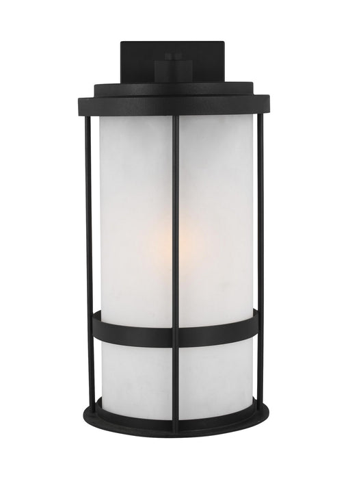 Myhouse Lighting Generation Lighting - 8790901EN3-12 - One Light Outdoor Wall Lantern - Wilburn - Black