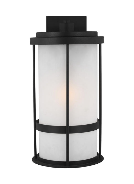 Myhouse Lighting Generation Lighting - 8790901EN3-12 - One Light Outdoor Wall Lantern - Wilburn - Black