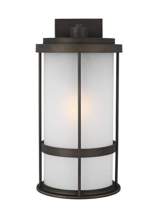 Myhouse Lighting Generation Lighting - 8790901EN3-71 - One Light Outdoor Wall Lantern - Wilburn - Antique Bronze